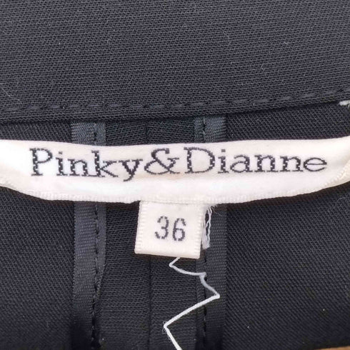 ピンキーアンドダイアン Pinky&Dianne イレギュラーカラーテーラードジャケット レディース 36