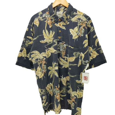 トミーバハマ Tommy Bahama 総柄 ポロシャツ メンズ import:XL