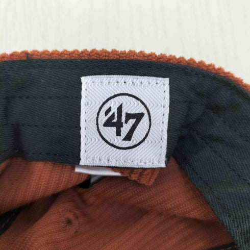 フォーティセブンブランド 47 BRAND CLASSICS ロゴ刺繍 コーデュロイキャップ メンズ ONE SIZE