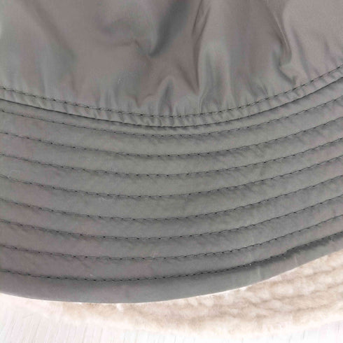 ユナイテッドアローズグリーンレーベルリラクシング UNITED ARROWS green label relaxing 裏地ボア切替 バケットハット メンズ