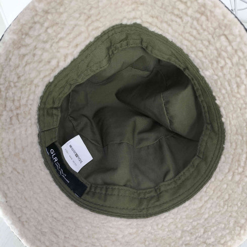 ユナイテッドアローズグリーンレーベルリラクシング UNITED ARROWS green label relaxing 裏地ボア切替 バケットハット メンズ