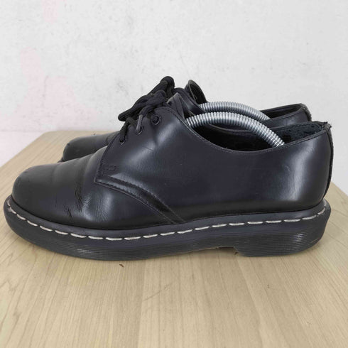 ドクターマーチン Dr.Martens 1461Z BLACK SMOOTH WHITE STITCH レディース UK:5