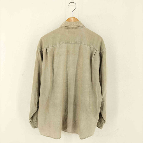 CAMBRIDGE CLASSICS コーデュロイ コットン長袖シャツ メンズ import:XL