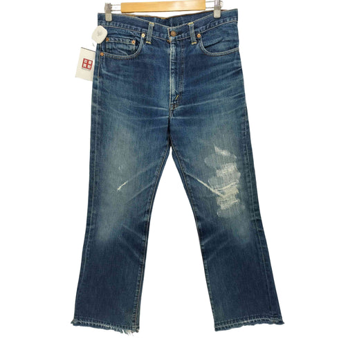 リーバイス Levis 99年製 USA製 バレンシア工場 517 フレアデニムパンツ ボタン裏555刻印 メンズ W34 L32