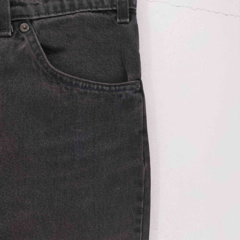 リーバイス Levis 90s ボタン裏217 オレンジタブ ジッパーフライブラックデニム メンズ 36/30