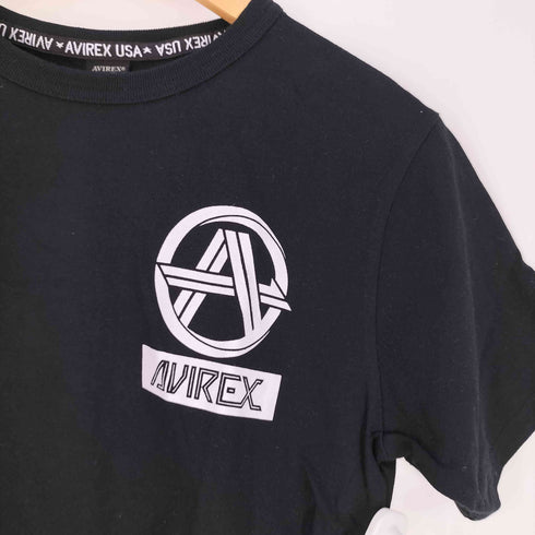 アヴィレックス AVIREX 両面プロント クルーネックTシャツ メンズ JPN:M