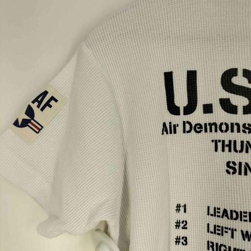 アヴィレックス AVIREX USA S/S WAFFLE T-SHIRTS ショートスリーブ ワッフル Tシャツ メンズ JPN:M