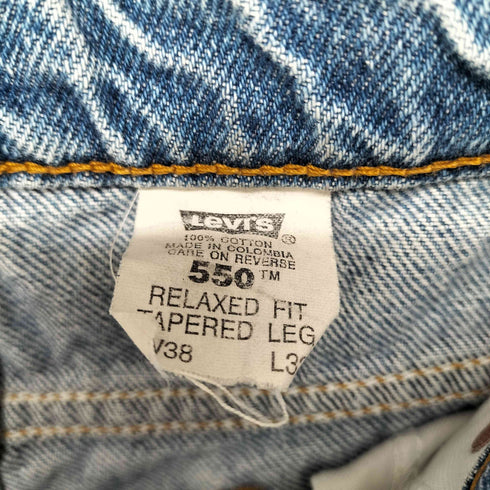 リーバイス Levis 550 90-00s RELAXED FIT ジッパーフライデニムパンツ メンズ 38/32