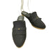ミナペルホネン mina perhonen PIED DES BOIS カウレザー メッシュ ミュール レディース EUR:37