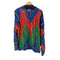 クージー COOGI マルチカラー 3Dニットセーター メンズ import:M