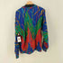 クージー COOGI マルチカラー 3Dニットセーター メンズ import:M
