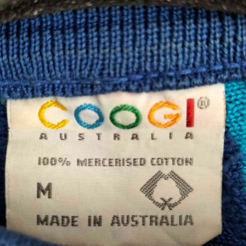 クージー COOGI マルチカラー 3Dニットセーター メンズ import:M