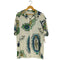 ザラ ZARA RELAXED FIT レーヨン 開襟 オープンカラーシャツ メンズ import:M