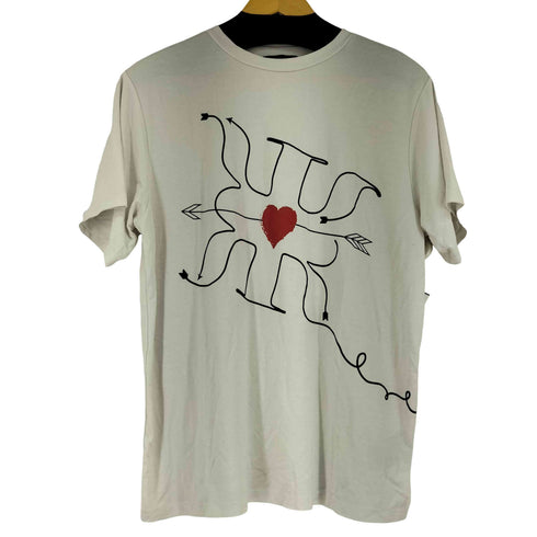 RIU プリントクルーネックTシャツ レディース