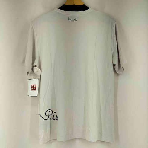 RIU プリントクルーネックTシャツ レディース