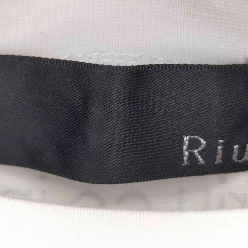 RIU プリントクルーネックTシャツ レディース