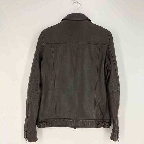 メンズビギ MENS BIGI 羊革 レザー シングル ライダースジャケット メンズ 03