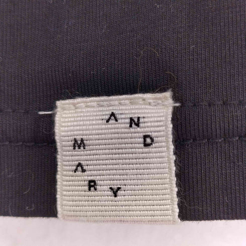 ANDMARY Luna logo tops レディース FREE