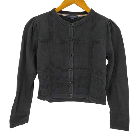 バーバリーロンドン BURBERRY LONDON チェック柄クルーネックカーディガン レディース import:L