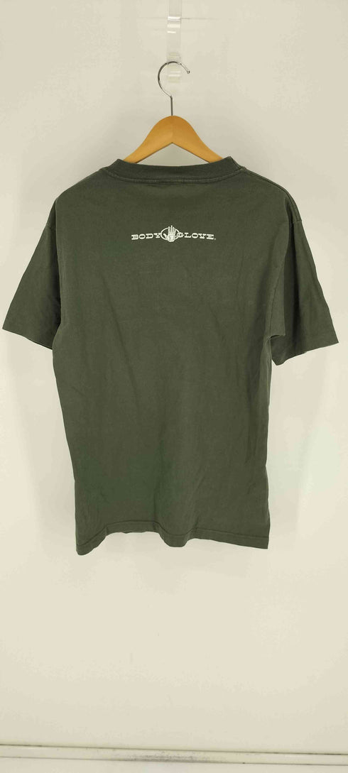 ボディーグローブ BODY GLOVE 90S USA製 ロゴ プリント Tシャツ 袖シングルステッチ メンズ import:M