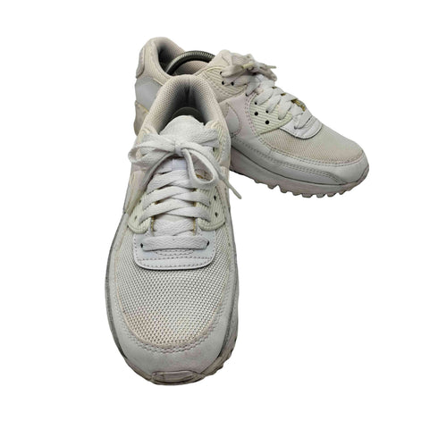 ナイキ NIKE AIR MAX 90 Triple White エア マックス 90 トリプル ホワイト ローカット スニーカー レディース JPN:24.5