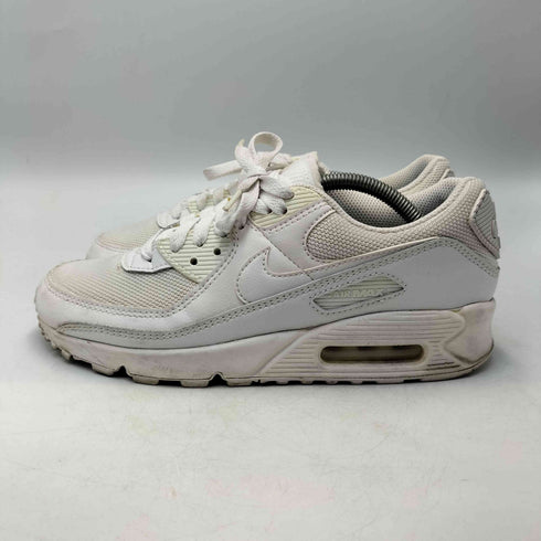 ナイキ NIKE AIR MAX 90 Triple White エア マックス 90 トリプル ホワイト ローカット スニーカー レディース JPN:24.5