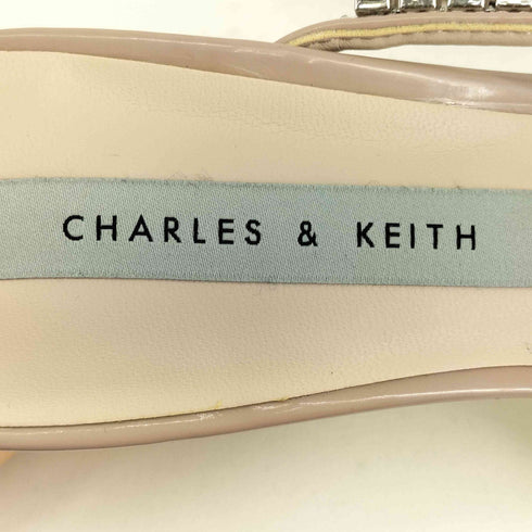 チャールズアンドキース CHARLES&KEITH ジェムエンクラスト スティレットミュール レディース 36