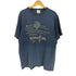 90S HEAVYWEIGHT 2枚タグ USA製 メッセージ プリント Tシャツ 袖シングルステッチ 1996年製 フェード メンズ import:L