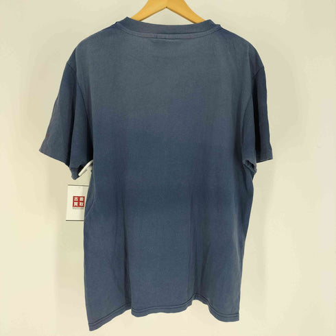 90S HEAVYWEIGHT 2枚タグ USA製 メッセージ プリント Tシャツ 袖シングルステッチ 1996年製 フェード メンズ import:L