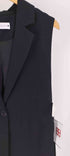 ザラ ZARA サイドベルト 1B シングルブレスト テーラード ベスト レディース import:XS