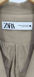 ザラ ZARA サイドベルト 1B シングルブレスト テーラード ベスト レディース import:XS
