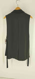 ザラ ZARA サイドベルト 1B シングルブレスト テーラード ベスト レディース import:XS