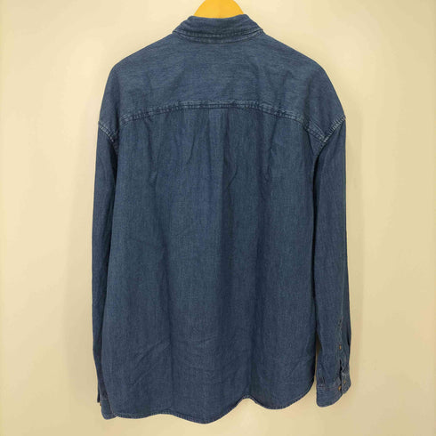 ギャップ Gap 24AW BRANNAN DNM SHIRT ブラナンベア デニム ビッグシャツ メンズ import:L