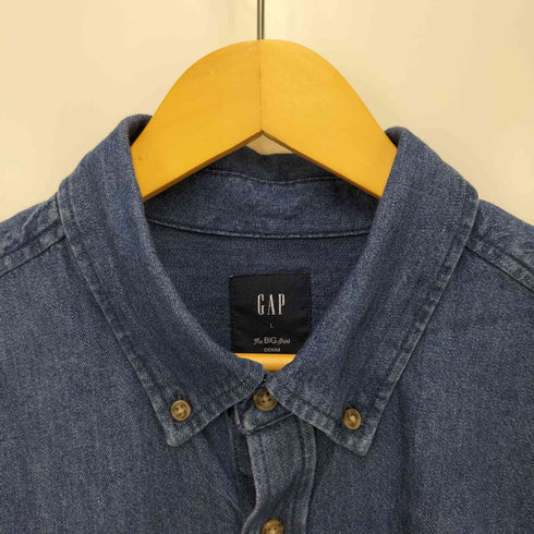 ギャップ Gap 24AW BRANNAN DNM SHIRT ブラナンベア デニム ビッグシャツ メンズ import:L