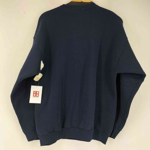 キャラクター刺繍 クルーネックスウェット メンズ JPN:XL