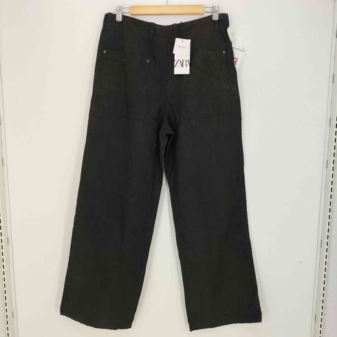 ザラ ZARA RELAXED FIT WASHED PANTS メンズ US:32-33