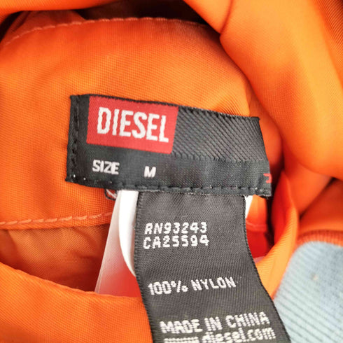 ディーゼル DIESEL リバーシブルナイロンジャケット メンズ import:M