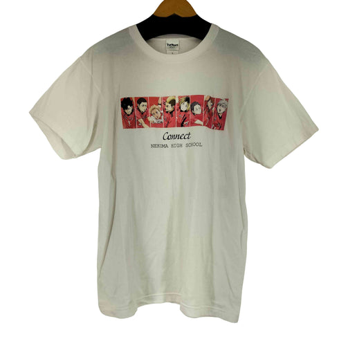 キャラクタープリントクルーネックTシャツ メンズ JPN:L