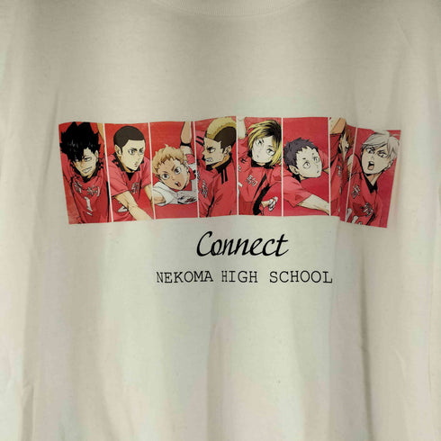 キャラクタープリントクルーネックTシャツ メンズ JPN:L