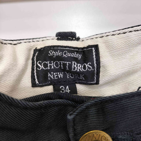 ショットブロス SCHOTT BROS. 5ポケット チノ ショーツ ショートパンツ メンズ 34