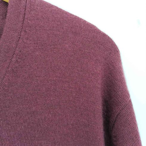 ブルックスブラザーズ BROOKS BROTHERS 香港製 メリノウール Vネック ニット メンズ import:L