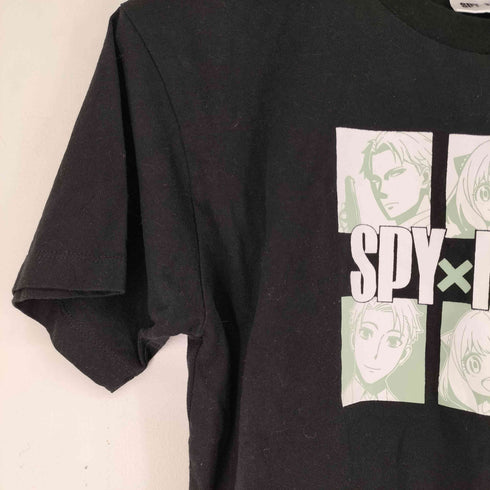 キャラクタープリントクルーネックTシャツ レディース JPN:L