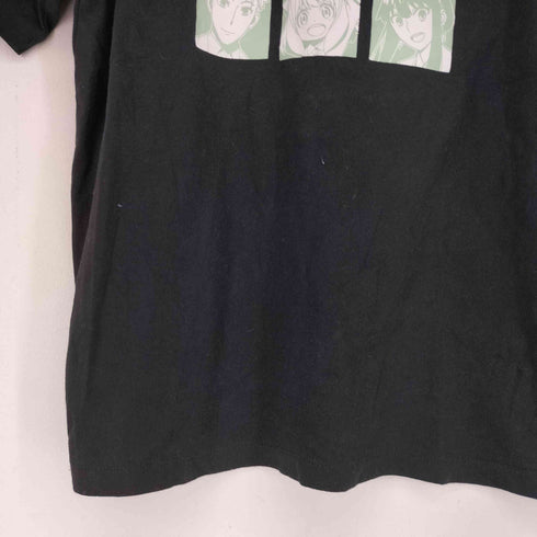 キャラクタープリントクルーネックTシャツ レディース JPN:L