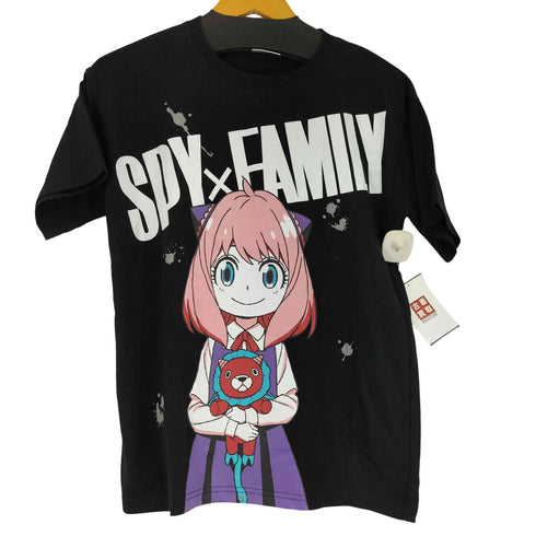 キャラクタープリントクルーネックTシャツ レディース 160