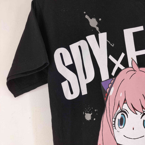 キャラクタープリントクルーネックTシャツ レディース 160