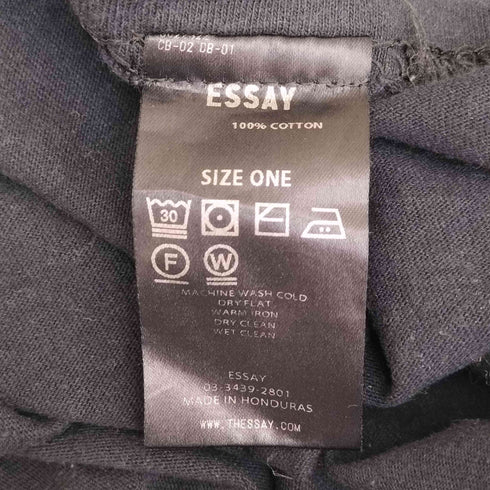 エッセイ ESSAY OVERSIZED PRINT T-SHIRT メンズ ONE SIZE
