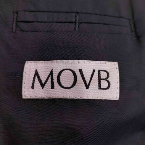 MOVB Duplex Cotton Jersey シングル2Bノッチド トラベルジャケット&スリムテーパード トラベルスラックス メンズ 44