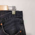 リーバイス Levis 501 ボタン裏4985刻印 ストーンウォッシュボタンフライブラックデニムパンツ メンズ W34L32