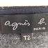 アニエスベー agnes b. チェック柄 ウール ミニスカート レディース T2