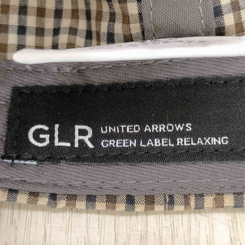 グリーンレーベルリラクシング GREEN LABEL RELAXING GLR ミニ チェック キャップ メンズ